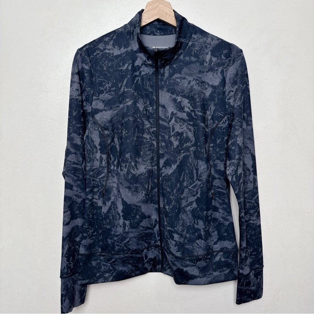 Lole Womens Medium Camo Track Active Jacket